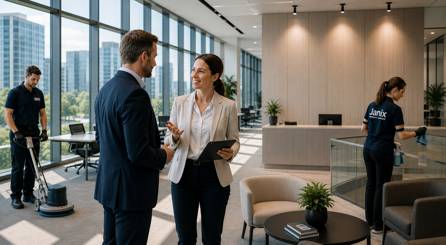 What sets JANIX apart - Commercial Cleaning & Caretaking Perth
